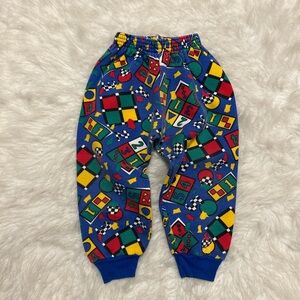 Vtg 90’s Kids Retro Mini Dimension Jogger Pants 2T